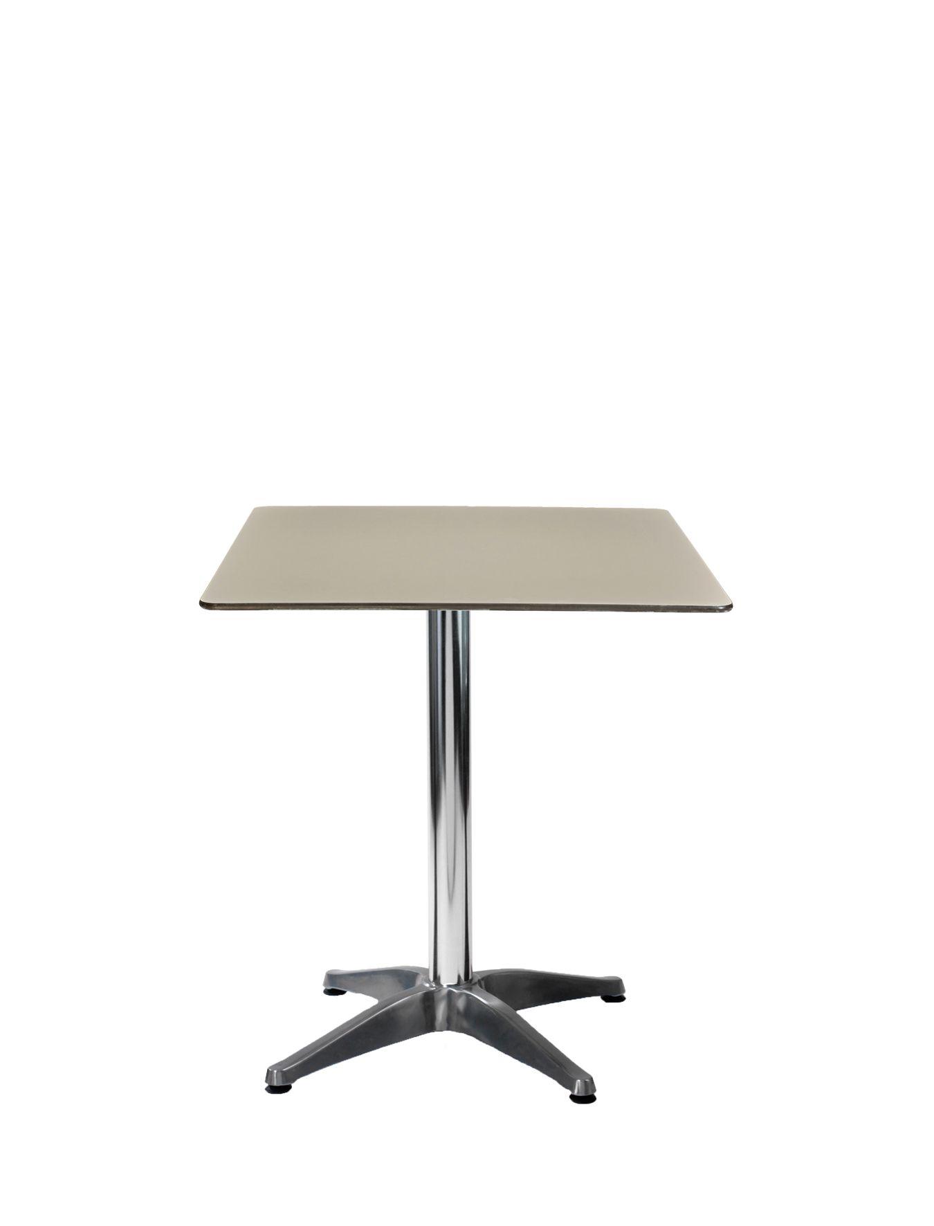 INDOOR TABLE&BASE -600X600 WHITE MARBLE EFFECT TABLE& BASE 2322